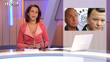 RTL Z Nieuws Commotie rond Ajax naar hoogtepunt: dolk in rug Johan Cruijff