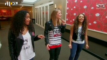 X Factor Trioronde: Tania, Jessica en Jamilla