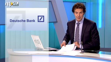RTL Z Nieuws Winstwaarschuwing Deutsche Bank