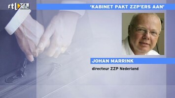 RTL Z Nieuws 'Weinig verdienende ZZP'ers worden bijstand ingedreven'