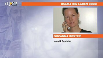 RTL Nieuws Suzanna Koster over dood Osama