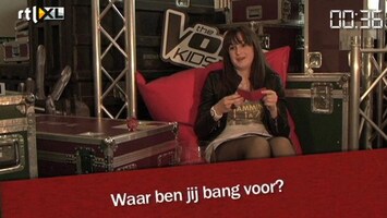 The Voice Kids Grabbelen met Julia