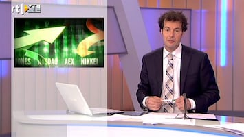 RTL Z Nieuws 13:00 Klein herstel op de beurs, AEX wint 1%