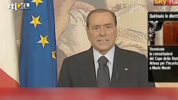 RTL Nieuws Afgetreden Berlusconi spreekt Italianen toe