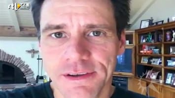 RTL Boulevard Jim Carrey maakt liefdesboodschap