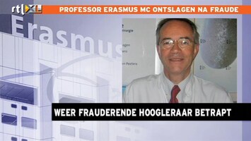 RTL Z Nieuws Hoogleraar Don Poldermans heeft ook onderzoeken vervalst