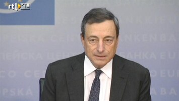RTL Z Nieuws Toelichting Draghi op rentebesluit