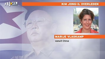 RTL Nieuws 'Angst voor chaos na overlijden Kim Jong-Il'