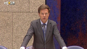 RTL Nieuws Eurodebat: Rutte wil geen politieke unie