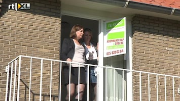 RTL Nieuws Weer fors minder huizen verkocht