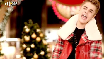 RTL Boulevard Kerstclip Justin PR Bieber en Mariah Carey