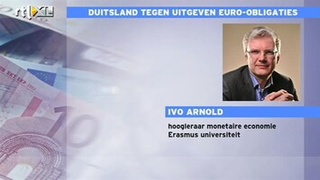 RTL Z Nieuws Hoogleraar Arnold: één Europees ministerie van Financiën is de juiste stap