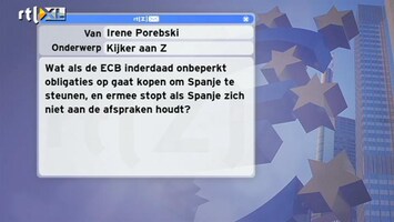 Special: De Kijker Aan Zet Wat als de ECB Spaanse obligaties opkoopt en stopt als Spanje zich niet aan afspraken houdt?