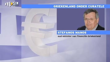 RTL Z Nieuws Griekse oud-minister financien: Goed dat iemand ons controleert