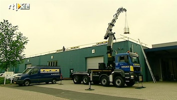 RTL Transportwereld MAN 8x8 voor Dolfsma Dakbedekkingen