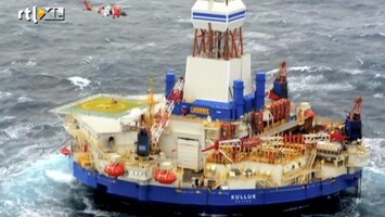 RTL Z Nieuws De Kulluk, boorschip van Shell is vlot getrokken