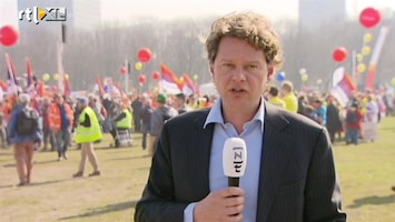 RTL Nieuws Protest tegen bezuinigingen sociale werkplaats