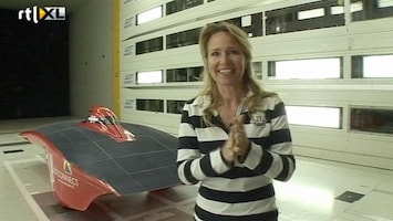 RTL Nieuws Helga doet mee aan World Solar Challenge