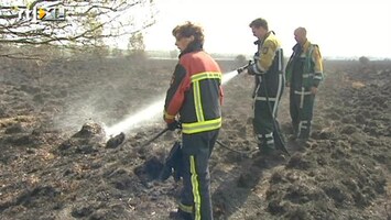 RTL Nieuws De Drentse brandweer aan het werk