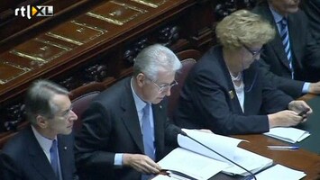 RTL Z Nieuws Monti wil oplettend vertrouwen Parlement