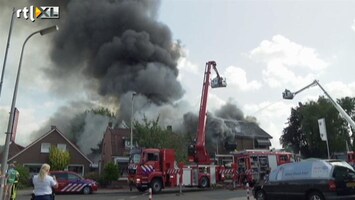 RTL Nieuws Enorme brand in Overdinkel