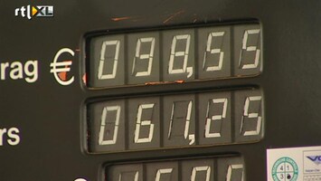 RTL Z Nieuws Benzineprijs naar record: 1,80 euro per liter