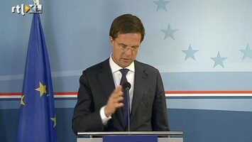 RTL Z Nieuws Rutte baalt van gedwongen redding Cyprus