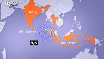 RTL Nieuws Tweede zware aardschok bij Indonesië