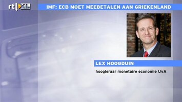 RTL Z Nieuws Afschrijven ECB op Griekse schuld schendt belangrijk beginsel en schept precedent