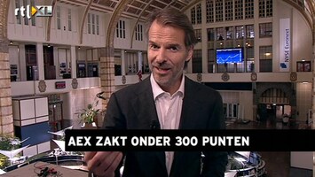 RTL Z Nieuws Angst van beleggers voor dubbele dip