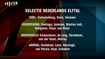 Voetbal International Selectie Oranje