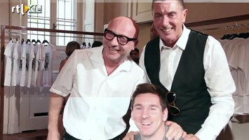 RTL Boulevard Messi aanwezig bij show Dolce & Gabbana