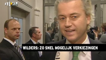 RTL Z Nieuws Wilders eclusief: ik heb veel over me heen gekregen