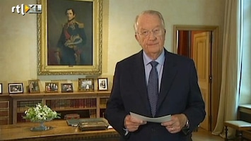 RTL Nieuws Hele toespraak van Koning Albert II