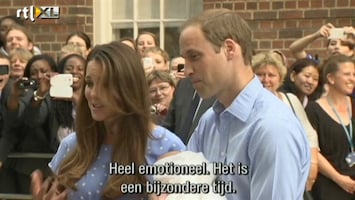 RTL Nieuws Kate en William vertellen over hun zoon