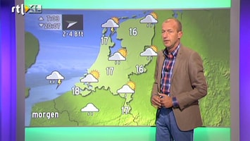 RTL Nieuws Vanavond westen kans op onweer, morgen fris en buien