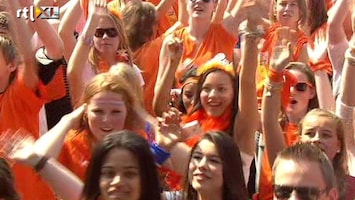 RTL Nieuws Oranje massa feest op Museumplein