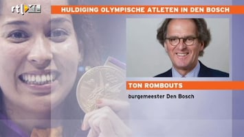 RTL Nieuws Burgemeester Den Bosch: Fontein is omgetoverd in gouden medaille