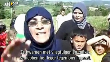 RTL Nieuws Syrische burgers massaal op de vlucht