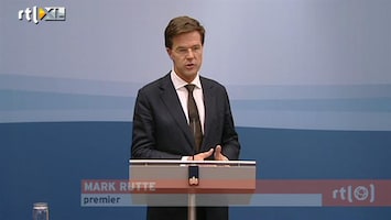 RTL Nieuws Rutte: mismanagement SNS Reaal