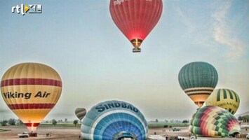 RTL Nieuws Ramp met luchtballon in Egypte