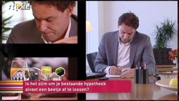 TV Makelaar Is het slim je bestaande hypotheek alvast af te lossen?