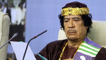 RTL Nieuws Muammar Khadaffi op de vlucht gedood