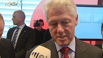 RTL Nieuws Rick Nieman interviewt Bill Clinton (2007)