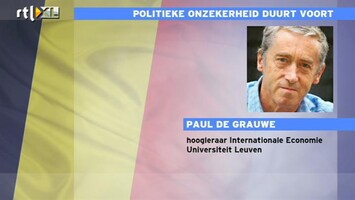 RTL Z Nieuws De Grauwe: België doet het op punten minder goed dan andere landen