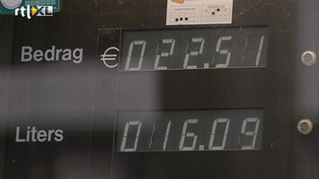 RTL Z Nieuws Hoge benzineprijs: klant wordt kritischer
