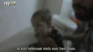 RTL Nieuws Schokkende beelden: ooggetuige over de Syrische gifgasaanval