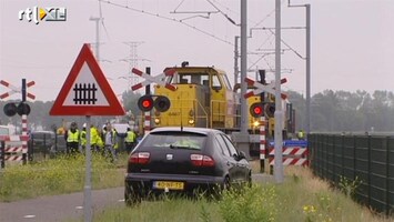 RTL Nieuws Kerntransport al uur geblokkeerd