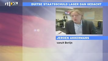 RTL Z Nieuws Duitsland zit nog altijd over zijn oren in de schulden