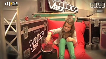 The Voice Kids Grabbelen met Irene